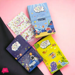 Colouring And Scratch Book With Colours Stencil Wooden Pencil