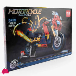 Creative Construction Super Bike Building Blocks Set