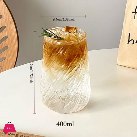 Creative Frozen Ice Shape Tea &Amp; Coffee Glass 1Pcs 4 Creative Frozen Ice Shape Tea &Amp; Coffee Glass 1Pcs - Image 2