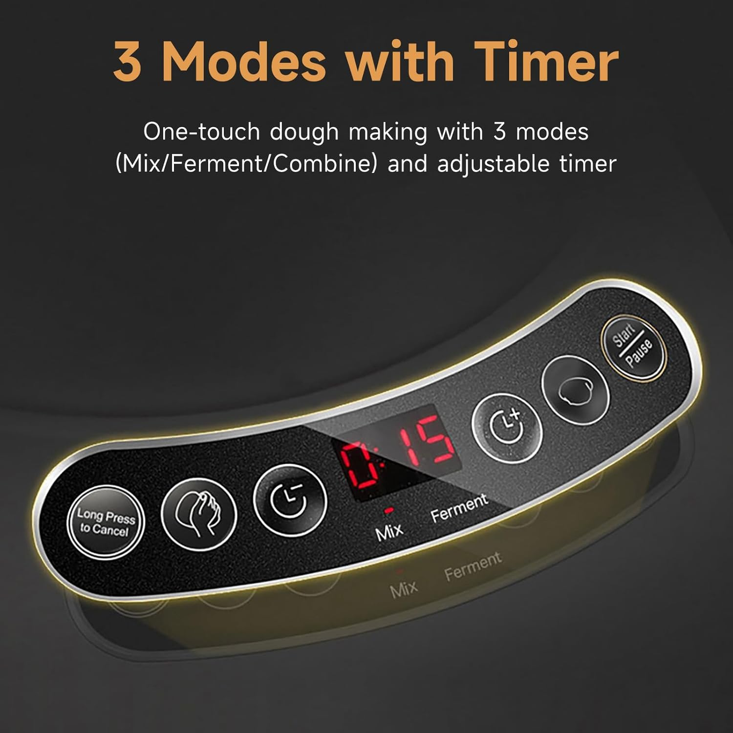 Dough Kneader 2.2 Kg (Dry) Premium Dk-2200 Pro