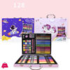 Drawing Art Set For Kids Painting Box Packing Crayon Watercolor Painting Set - 128 Pcs 1 Drawing Art Set For Kids Painting Box Packing Crayon Watercolor Painting Set - 128 Pcs