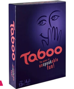 Exciting Party Game Taboo - Fun Word Guessing Board Game for Adults & Family