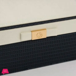 Faux Leather Wood Jewelry Box 1 Pcs