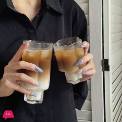 Flower Shape Glass Set Home Table Decor Creative Drinkware Glassware Set Of 6