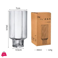 Flower Shape Glass Set Home Table Decor Creative Drinkware Glassware Set Of 6