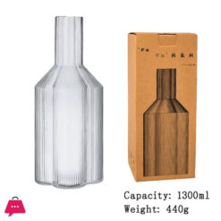 Flower Shaped Bedside Carafe 1500Ml 9 Flower Shaped Bedside Carafe 1500Ml