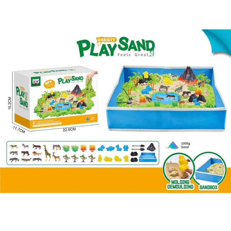 Forest Adventure Space Sand Scene Set Creative Play Set For Imaginative Fun