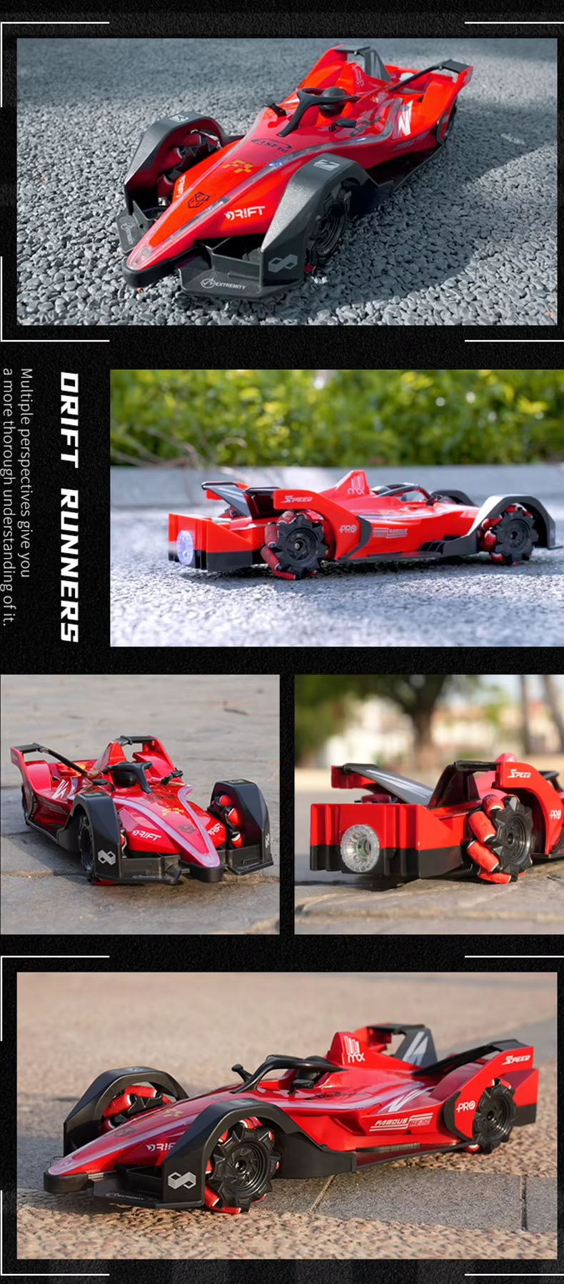 Formula Racing Car 3658 F1 Child Electric Car With Remote Control Kids 2.4G Rc Drift Car With Spray Radio Control Toys