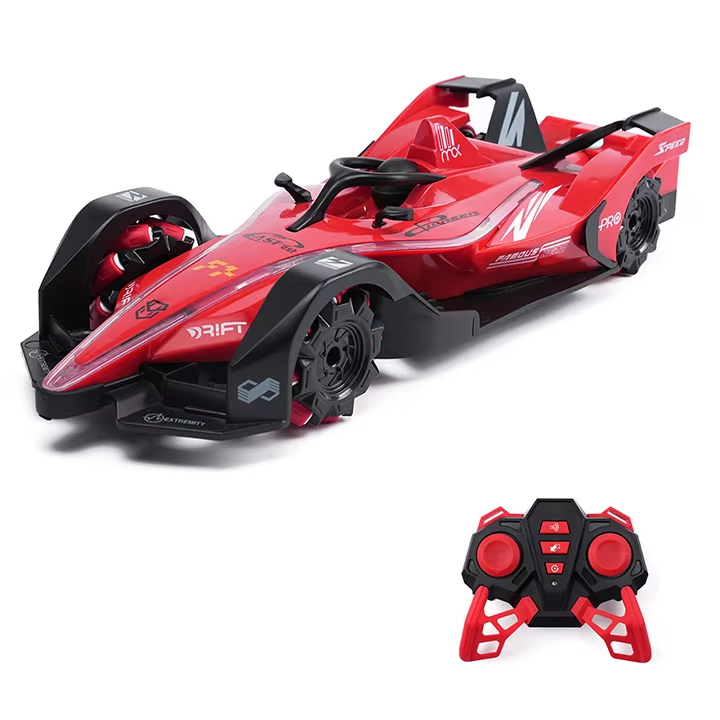 Formula Racing Car 3658 F1 Child Electric Car With Remote Control Kids 2.4G Rc Drift Car With Spray Radio Control Toys