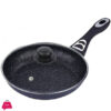 Frypan Olina Granite Glass Lid 24 Cm