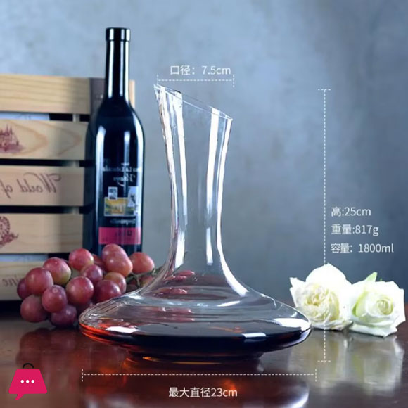 Handmade Crystal Glasses Decanter Jug 6 Handmade Crystal Glasses Decanter Jug - Image 4