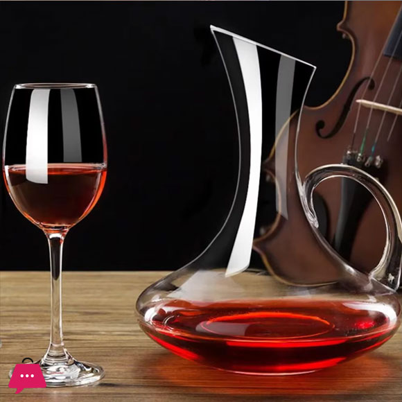 Handmade Crystal Glasses Decanter Jug 4 Handmade Crystal Glasses Decanter Jug - Image 2