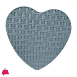 Heart Rattan-Like Plastic Organizer Box