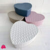 Heart Rattan-Like Plastic Organizer Box