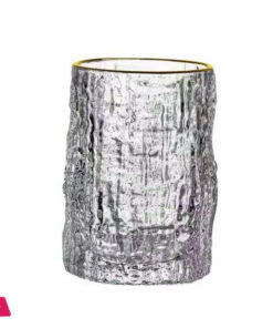 Ice Texture Gold Trimmed Crystal Drink Glass 300 &Amp; 400Ml 37 Ice Texture Gold Trimmed Crystal Drink Glass 300 &Amp; 400Ml - Image 8