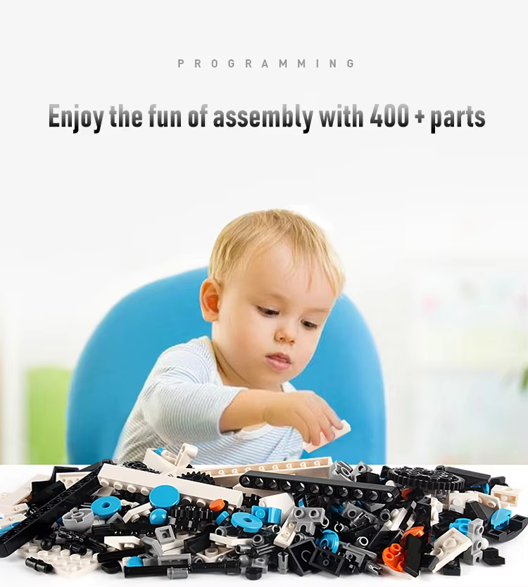 Intelligent Programming Building Block Robot Steam Educational Gifts Toys