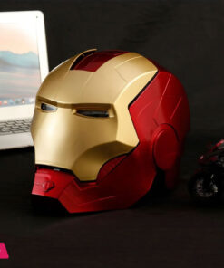 Iron Man Superhero Helmet Mask with LED Light