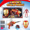 Iron Men Soft Bulllet Gun Set With Mask And Figure