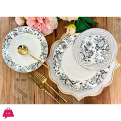 Johanson Bros Bone China Plate Set 18 Pcs