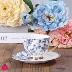 Johanson Bros Bone China Tea Cup &Amp; Saucer Set - 6 Persons