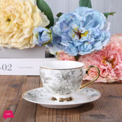 Johanson Bros Bone China Tea Cup &Amp; Saucer Set - 6 Persons