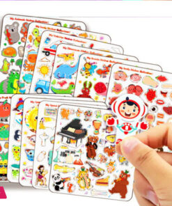 Keybaby Reusable Sticker Book 12 Keybaby Reusable Sticker Book - Image 5