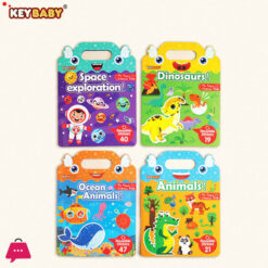 Keybaby Reusable Sticker Book