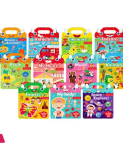 Keybaby Reusable Sticker Book 11 Keybaby Reusable Sticker Book - Image 4