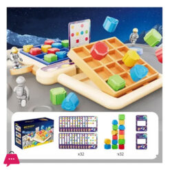 Kids Board Game: 2 Players - Winner Makes Board Fall