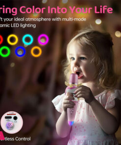 Kids Karaoke Microphone Machine For Kids Toys With Wireless Bluetooth Mic Speaker 11 Kids Karaoke Microphone Machine For Kids Toys With Wireless Bluetooth Mic Speaker - Image 3