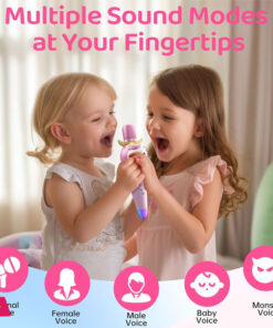 Kids Karaoke Microphone Machine For Kids Toys With Wireless Bluetooth Mic Speaker 13 Kids Karaoke Microphone Machine For Kids Toys With Wireless Bluetooth Mic Speaker - Image 5