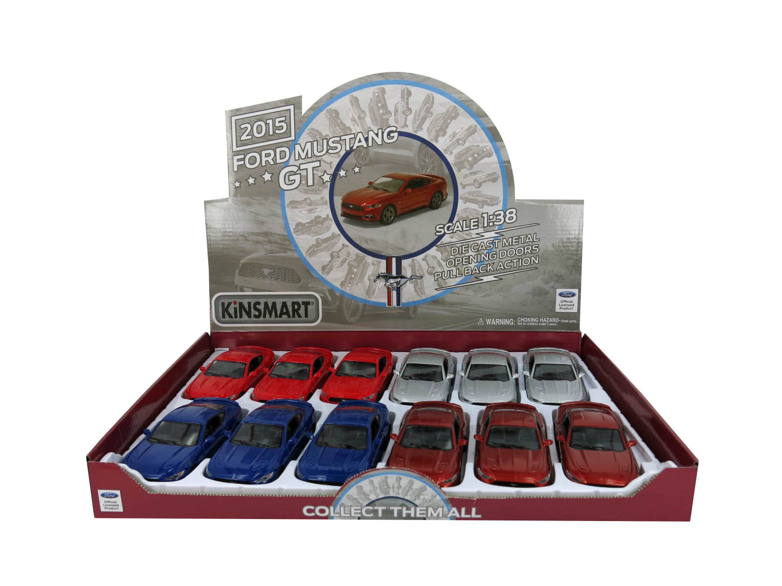 Kinsmart 2015 Ford Mustang Gt Kt5386D