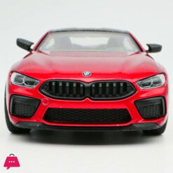 Kinsmart Bmw M8 Competition Coupe Red 5&Quot; 1:36 Scale Die Cast Metal Model Toy Car