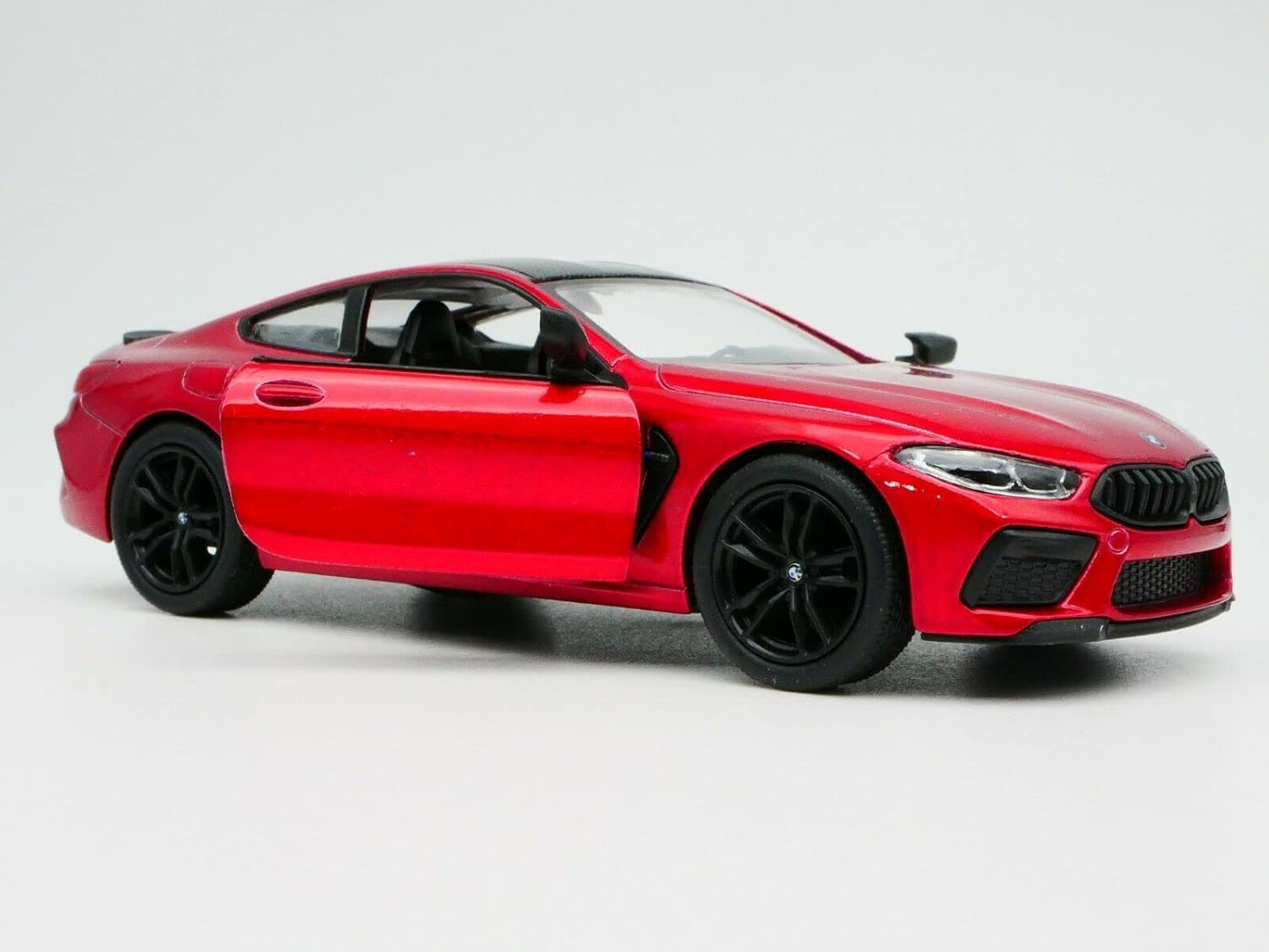 Kinsmart Bmw M8 Competition Coupe Red 5&Quot; 1:36 Scale Die Cast Metal Model Toy Car