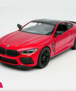 KiNSMART BMW M8 Competition Coupe Red 5 inch 1:36 Scale Die Cast Metal Model Toy Car