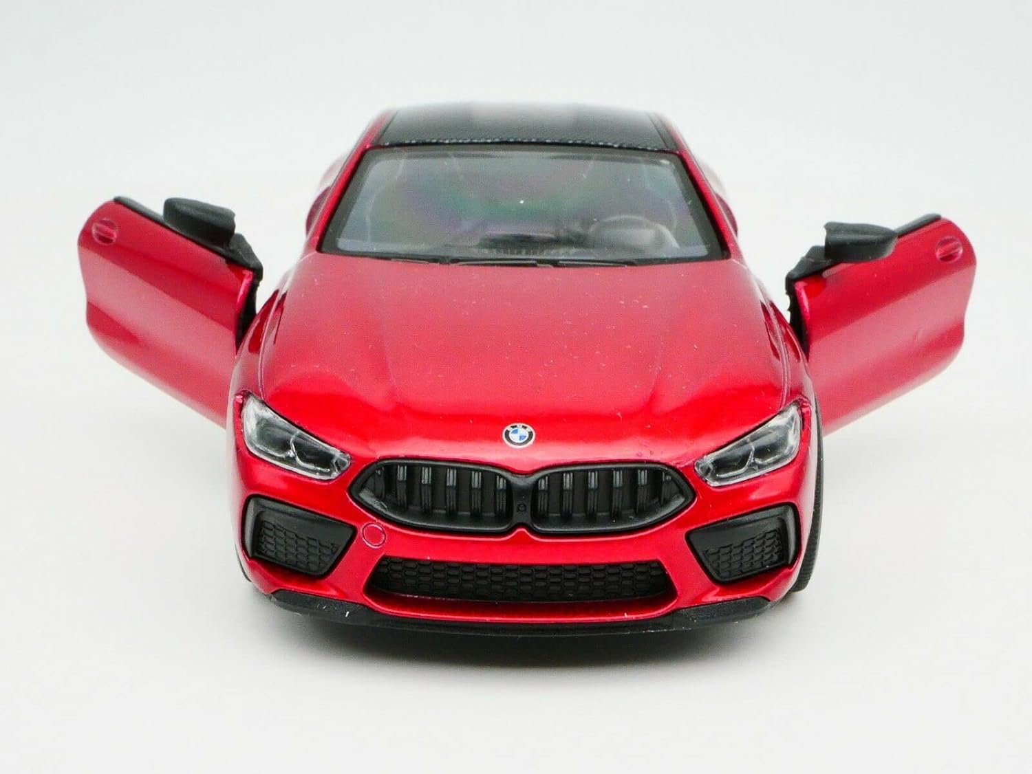 Kinsmart Bmw M8 Competition Coupe Red 5&Quot; 1:36 Scale Die Cast Metal Model Toy Car
