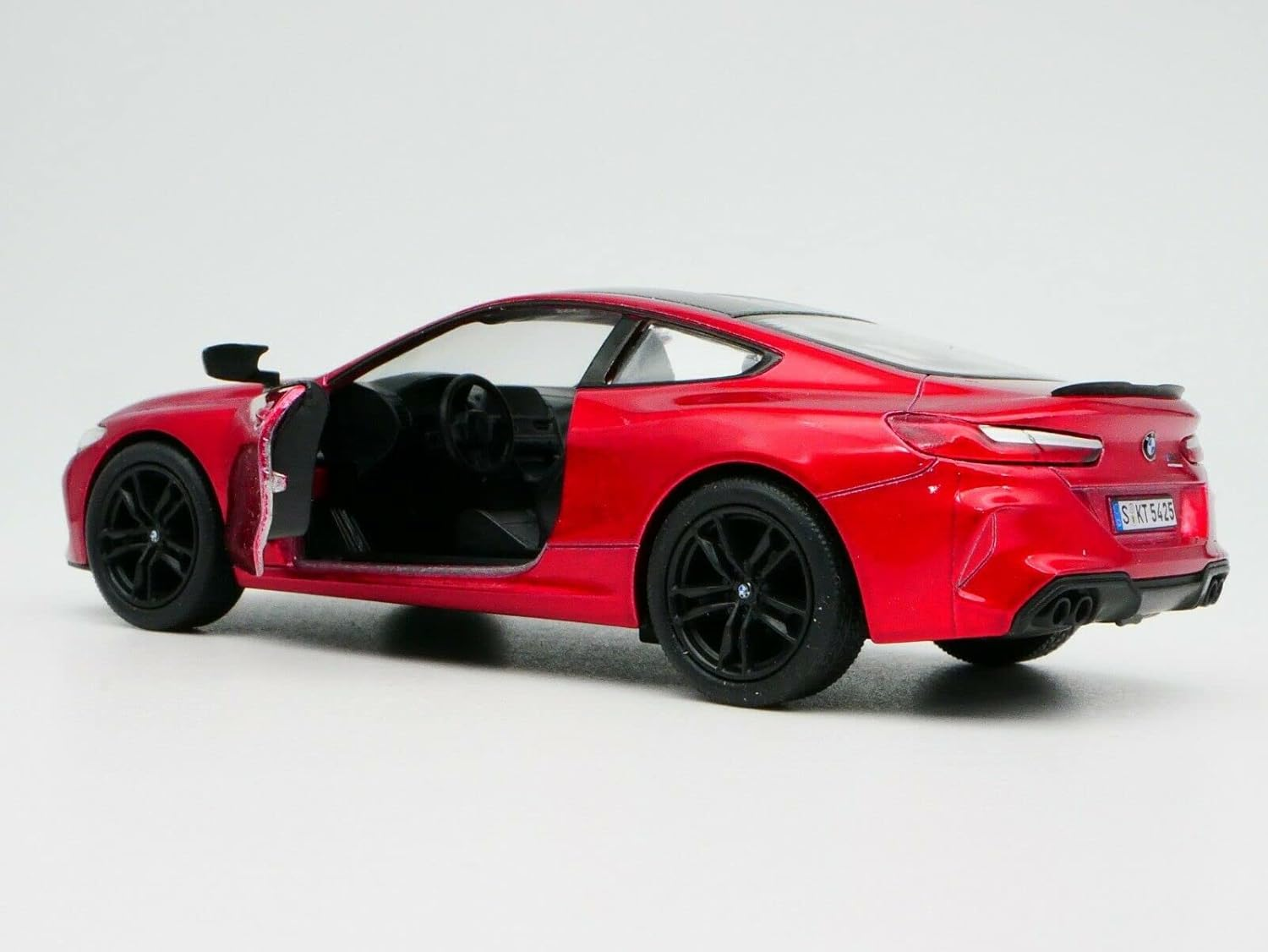Kinsmart Bmw M8 Competition Coupe Red 5&Quot; 1:36 Scale Die Cast Metal Model Toy Car