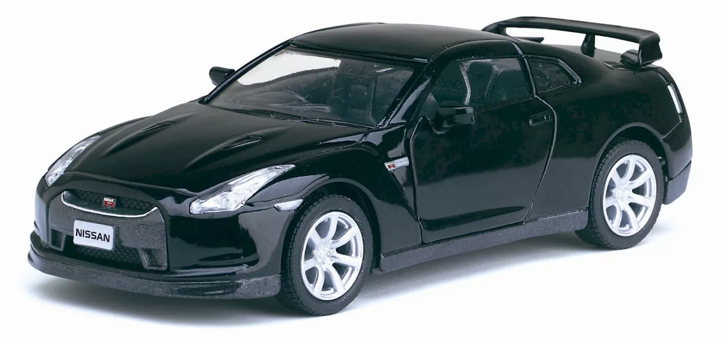 Kinsmart Model 2009 Nissan Gt-R R35 Black