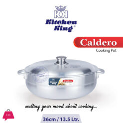 Kitchen King Caldero Cooking Pot with Lid 36cm
