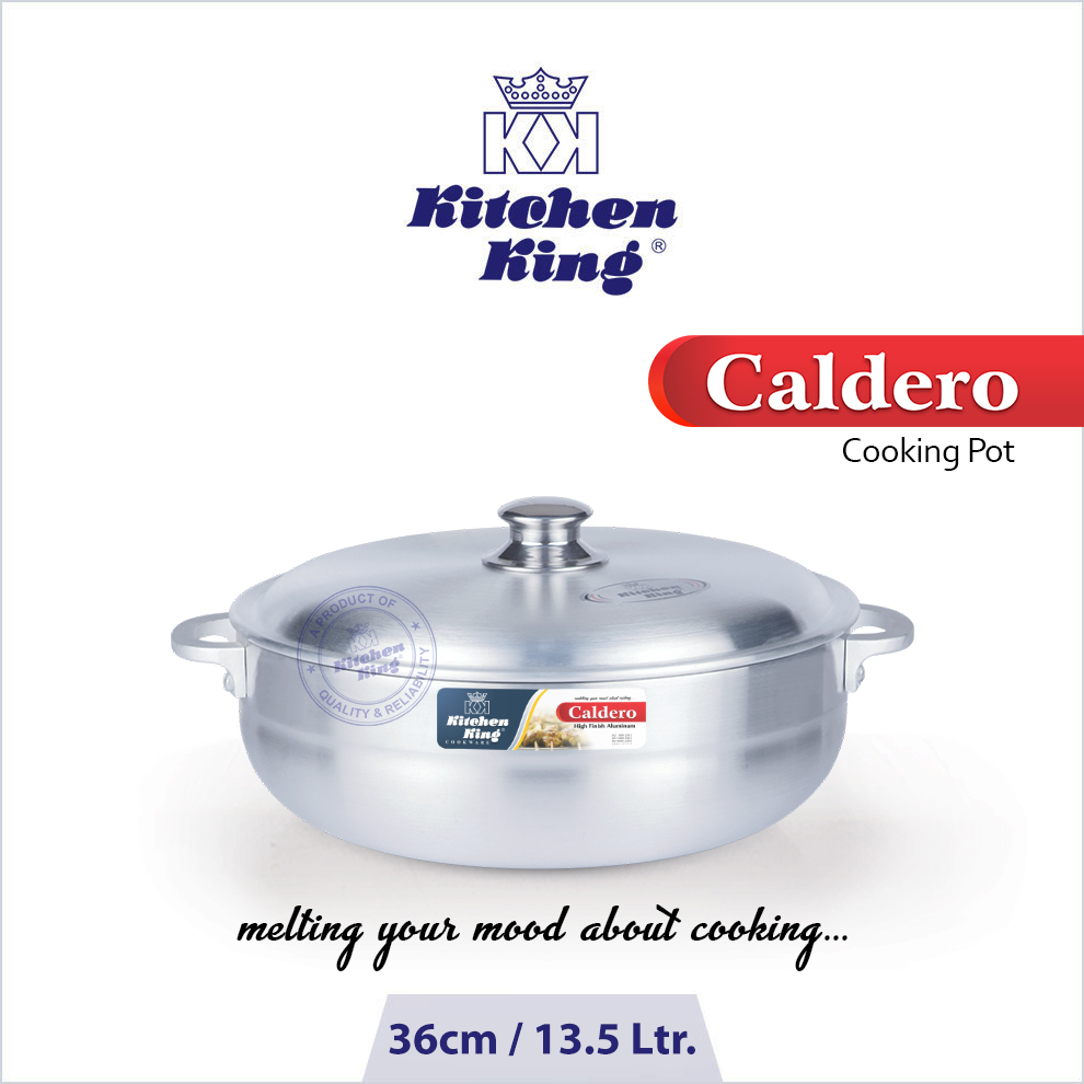 Kitchen King Caldero Cooking Pot With Lid 36Cm