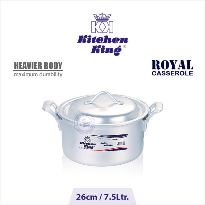 Kitchen King Kk11904-A Royal Pot Heavier Body 26Cm