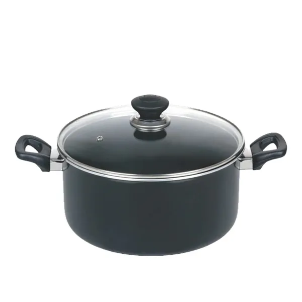 Kitchen King Lumina Casserole With Glass Lid – 22 Cm