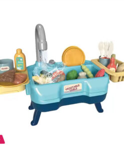 Kitchen Washing Dishes Basin Plastic Toy With Toys