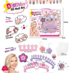 Little Girl Nail Art Designs Stickers DIY Nail Art Fashion Kit