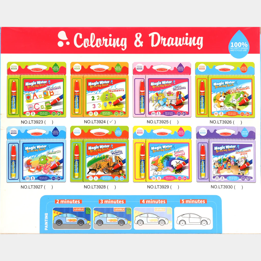 Magic Water Drawing Kit For Kids 13 Magic Water Drawing Kit For Kids