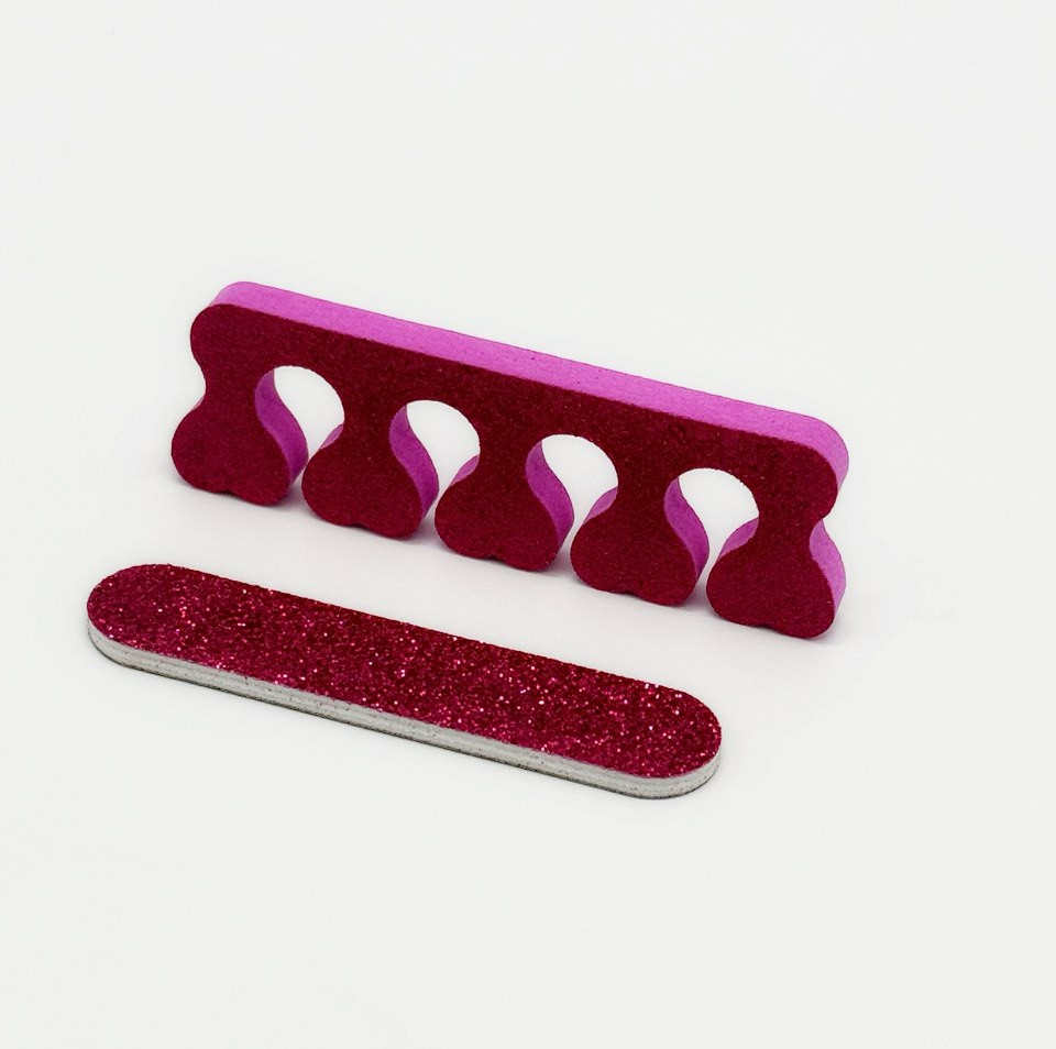 Manicure Set Nail Art-3 Varnish + Design