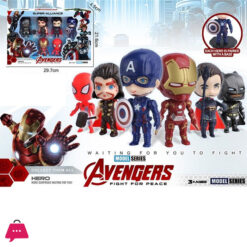 Marvel Avengers Q Model Action Figures 6 Pieces Set