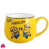 Minion Ceramic Oval Mug  Yellow Cartoon Mug for Tea & Coffee