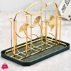 Multifunction Kitchen Cup Drying Rack Metal Iron Wire Hanging Storage Organizer Cup Rack Storage for Dish and Plate