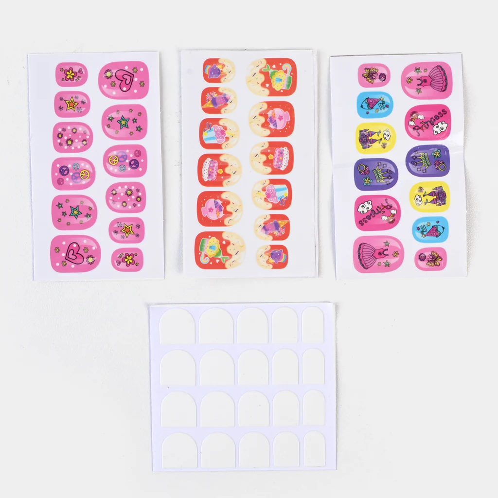 Nail Art Fashion Kit Play Set For Girls
